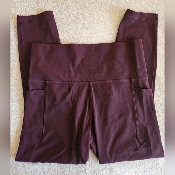 Athleta Capri Yoga Pants, Size Med - Picture 2 of 15